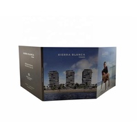 Brochure de mariage numérique personnalisée Livre vidéo 2.4 4.3 5 7 10 pouces IPS LCD Écran HD Brochure vidéo Mailer Carte de voeux vidéo LCD