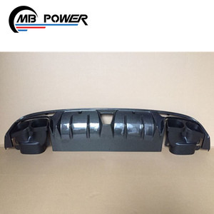 Lame de pare-choc arrière en fibre de carbone, accessoire de voiture, C-CLASS W205 C63 style B, noir, 2014y C63, <span class=keywords><strong>prix</strong></span> d'usine - Product Image 2