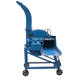 Commercial industrial factory automatic tractor pto driven chaff corn silage cutter grass machine