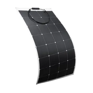 Módulo solar mono etfe de alta eficiência, 60w 100w 150w 200w 300w 400w, painel solar flexível