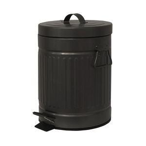 3L 5L <span class=keywords><strong>Retro</strong></span> Cổ Điển Thùng Rác Có Thể Kim Loại Đạp Bin Với Nắp Có Thể Tháo Rời Bên Trong Thùng Rác Thùng Với Mềm Gần Rác Bin - Product Image 2