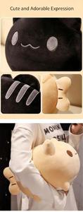 Cute <b>Cat</b> <b>Plush</b> Toy Soft Stuffed Animal PP Cotton Filled Cuddly Pillow Embroidered Gift for Kids - Product Image 5