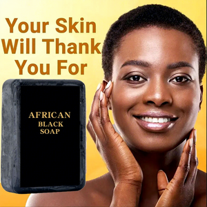 Jabón negro africano hecho a mano, barra de jabón <span class=keywords><strong>facial</strong></span> blanqueadora antiacné, etiqueta privada OEM para uso en baño e inodoro, venta al por mayor - Product Image 3