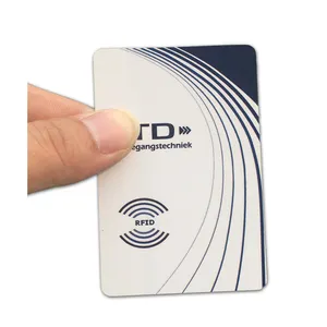 Customized Printing Contactless Smart Business Cards Plastic RFID Business Cards Nfc Business Cards