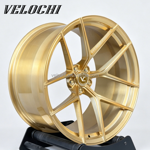Rines de Carreras Velochi Personalizados, Cóncavos Profundos, Forjados, Pulidos y Cepillados, 5x120 5x112 5x114.3, 18 19 <span class=keywords><strong>20</strong></span> 21 22 Pulgadas - Product Image 5