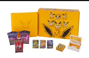 กล่องของขวัญพิเศษ CSHC โปเกมอน อีวุย EX ฟลาเรียน ชุดสะสมการ์ดสะสมภาษาจีน TCG สำหรับแฟนๆ ผู้เล่น และนักสะสม - Product Image 3