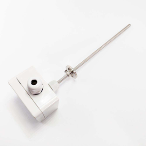 Verstelbare flenskanaaltemperatuurzender 4-20mA RS485 Modbus-uitgang HVAC-temperatuursensor voor retourlucht - Product Image 1