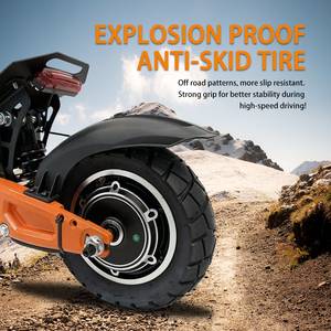 <strong>10</strong> <strong>Inch</strong> Commuter <strong>Electric</strong> <strong>Skateboard</strong> Scooter With 35km Range Portable Foldable Off Road Tires Lithium Battery - Product Image 5