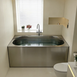 Bañera de Hidromasaje Rectangular Moderna y Personalizada, con Temperatura Constante, <span class=keywords><strong>para</strong></span> Atletas, Recuperación Post-Entrenamiento, SPA <span class=keywords><strong>para</strong></span> Exteriores - Product Image 5