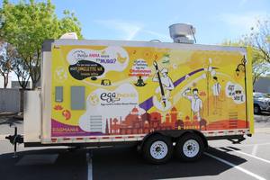 厂家直销食品拖车 |   多功能，可用作冰淇淋车、珍珠奶茶店和移动酒吧 - Product Image 6