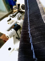 Machine à coudre industrielle de haute qualité de marque allemande MAIER, machine à point invisible d'occasion, machine à ourler pour pantalons de costume