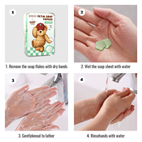Tablettes de Savon Nettoyantes KELEE en Gros – Portables, Jetables, Parfum Floral – Pour Usage Quotidien et Voyage – Tablettes de Savon en Papier pour Toilettes