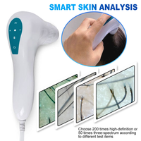Analyseur multifonctionnel 7 en 1 pour l'analyse du cuir chevelu et des cheveux, traitement de la perte de cheveux, masseur, caméra 200X, appareil de beauté pour clinique capillaire, spa, salon