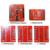 Adaptador de Programador TSOP32 TSOP40 TSOP48, 5 Piezas, Zócalo para Circuito Integrado NOR para Programador USB TL866CS TL866A TL866II