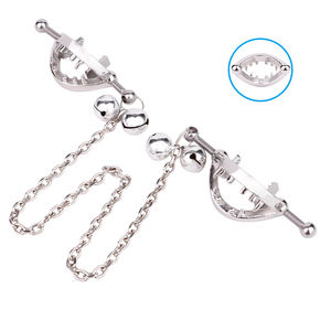 Nuevo estilo, juguetes eróticos, pinzas para pezones, Juguetes sexuales femeninos, estimulador <span class=keywords><strong>de</strong></span> acero inoxidable, esclavo, Bondage, <span class=keywords><strong>parejas</strong></span>, pinzas para pechos - Product Image 1