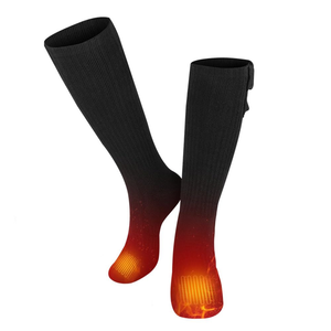 Haut de gamme femmes/hommes Sport chaussette épaisse Rechargeable chaussettes chauffantes <span class=keywords><strong>électrique</strong></span> chauffé thermique chaussettes pour Ski quotidien loisirs équitation - Product Image 1
