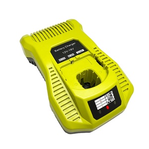 <span class=keywords><strong>Chargeur</strong></span> rapide double chimie P117 pour batteries <span class=keywords><strong>Ryobi</strong></span> 12V-18V Lithium NiCad NiMh, compatible avec <span class=keywords><strong>Ryobi</strong></span> 18-Volt <span class=keywords><strong>One</strong></span>+ P100 P108 P107 P190 - Product Image 1