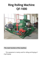 Machine de formage automatique de brides en acier D53KS, à commande numérique (CNC), pour le formage radial et axial de bagues