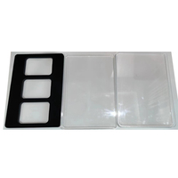 3pcs NGC PCGS Coin Slabs Collection Box Numismatique Coin Accessories Display Case