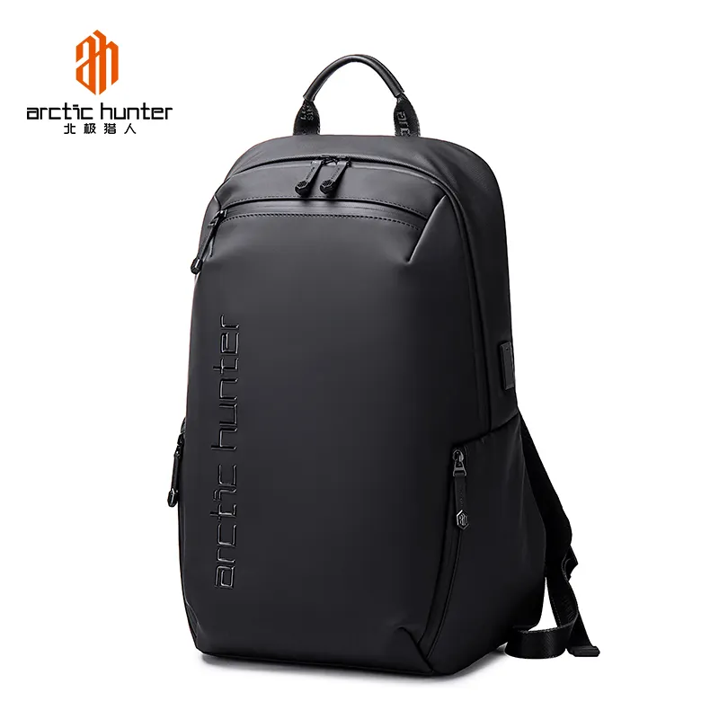 New Fashion Luxury Pu Leather Tpu Business Anti Theft Zaino Uomo Smart Mochila Hombre Sac Charging Laptop Rucksack Backpack Bag