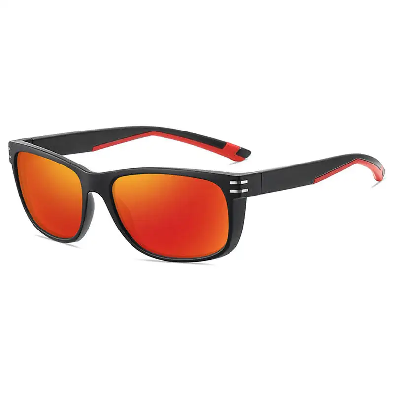 BA4102 2024 نظارات جري جديدة مربعة الشمسية الرجال والنساء رياضة الدراجات نظارات شمسية مستقطبة