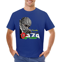 Fitspi Palestine T-shirt à manches courtes T-shirt haut d'été hommes à manches longues t-shirts personnalisé en gros