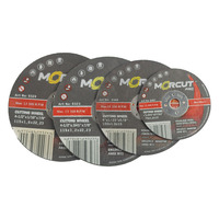 Disque de coupe abrasif en oxyde d'aluminium blanc MORCUT PRO haute dureté EN12413 OEM 115/125/230 mm Épaisseur 1 mm pour la découpe des métaux