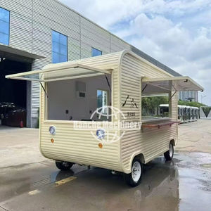 รถพ่วงขายอาหารพร้อมครัวครบชุด รถขายไอศกรีม รถขายอาหารริมทาง รถพ่วงขายอาหารเคลื่อนที่ รถขายอาหารจานด่วน พร้อมใบรับรอง CE - Product Image 1
