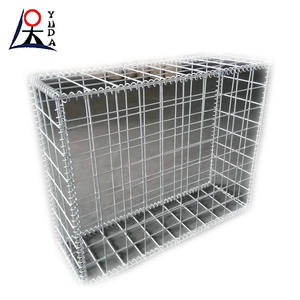 Buitenmuur van gabionnen met afdekking, tuinspiralen, draadgaas, kooi, rotsmuur, gelaste gabionenbak - Product Image 2