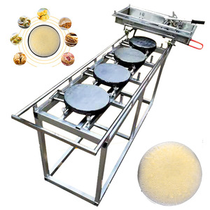 Machine pour fabriquer le pain plat de qualité supérieure, 40cm de diamètre, par pression, chauffage à gaz, capati - Product Image 1