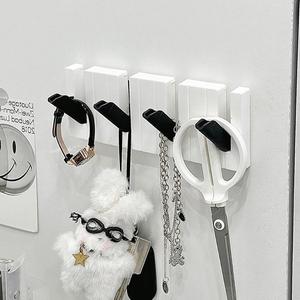 Wholesale Modern Plastic Piano <b>Key</b> <b>Hook</b> No-Drill <b>Wall</b> Mounted Organizer <b>for</b> Entryway Coat and Storage - Product Image 4