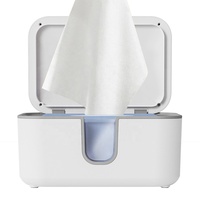 Chauffe-lingettes pour bébé sans BPA avec lumière nocturne intégrée, 15W, 110V, prise JP