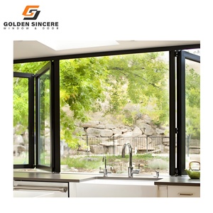 Fenêtre pliante en aluminium à suspension supérieure GS avec système de rail lisse - Product Image 6