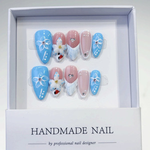 <span class=keywords><strong>Ongles</strong></span> artificiels faits à la main de haute qualité à prix de gros avec colle, OEM ODM, étiquette privée, <span class=keywords><strong>faux</strong></span> <span class=keywords><strong>ongles</strong></span> - Product Image 6