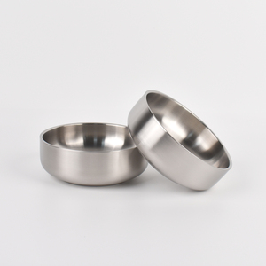 Tazón de Acero Inoxidable de Doble Pared de 15 cm, Tazón para Sopa de Fideos, Tazón para <span class=keywords><strong>Ramen</strong></span>, Tazón de Metal para Helado - Product Image 2