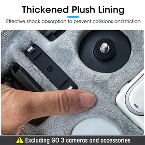Custodia Protettiva Impermeabile Antiurto in EVA per Insta360 Go 3, Cover Rigida da Viaggio per Action Camera - Product Image 5