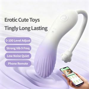 Großhandel Neues App-gesteuertes Sexspielzeug Vibrierender Katzenpfoten-förmiger G-Punkt-Vibrator Eier Bullet-Vibrator für Frauen Weibliches Spaßspielzeug - Product Image 1