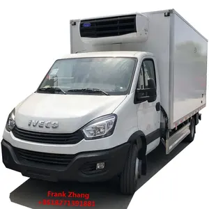 4x2 I.V.E.C.O 2998cc Euro 5 146hp 3 tons refrigerated van with carrier thermoking refrigerator unit