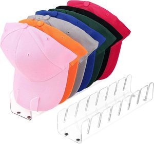 Lot de 2 supports à chapeaux en acrylique pour l'affichage des casquettes de baseball - Product Image 1