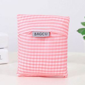 Custom Eco Friendly Tote Bag Recycle Nylon Foldable Grocery <b>Folding</b> Shopping Bag Polyester Reusable Eco Friendly Shopping Bag - Product Image 4