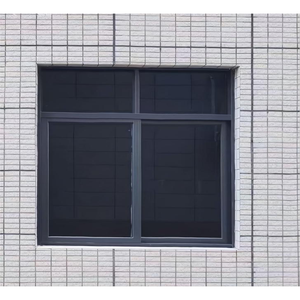 Fenêtre <span class=keywords><strong>coulissante</strong></span> à rupture de pont thermique, résistante aux ouragans, pour usage en cuisine en immeuble de grande hauteur, en alliage d'aluminium, certifiée Energy Star, <span class=keywords><strong>avec</strong></span> finition grain de bois - Product Image 3