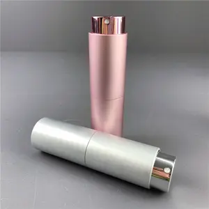 Portable Voyage Mini Bouteille De Parfum Vide Rechargeable En Métal En Aluminium Twist Up Atomiseur Bouteille De Parfum