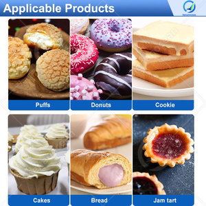 OCEAN Croissant Cream Inject Fill Make Máquina de relleno de pan Portable Donut Filler Depositor de helado - Product Image 6