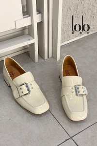 <span class=keywords><strong>Mocassini</strong></span> da <span class=keywords><strong>donna</strong></span> in vera pelle Mary Jane <span class=keywords><strong>con</strong></span> <span class=keywords><strong>tacco</strong></span> a blocchi Slip-On alla moda per l'estate <span class=keywords><strong>tacco</strong></span> quadrato 3cm - Product Image 3