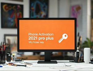 Genuine <strong>OfficeS</strong> <strong>2021</strong> <strong>Professional</strong> <strong>Plus</strong> License 1Key/1PC Phone Activation - Product Image 1
