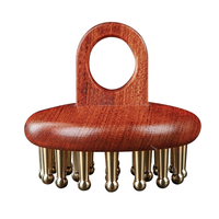 Brosse de massage manuelle filaire 2024 pour le visage et le corps, pour le cou, les épaules, le dos, peigne Gua Sha