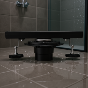 Desagüe de Ducha Lineal de 12 Pulgadas con Tapa Extraíble, Brida de Acero Inoxidable, Diseño Moderno para Ducha - Product Image 2