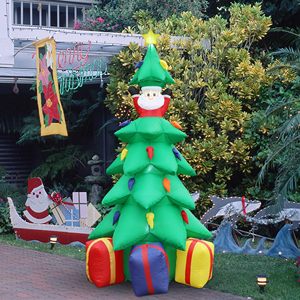 Blow up <b>Inflatable</b> Tree With LED Lights for Indoor Outdoor Garden Yard Lawn Holiday Party 20240629 <b>Inflatable</b> Xmas Decoration - Product Image 3