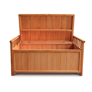 Boîte <span class=keywords><strong>de</strong></span> rangement extérieure pour <span class=keywords><strong>jardin</strong></span>, <span class=keywords><strong>banc</strong></span> <span class=keywords><strong>de</strong></span> <span class=keywords><strong>jardin</strong></span> en bois, <span class=keywords><strong>coffre</strong></span> à jouets, hangars à outils, meubles d'armoire - Product Image 2