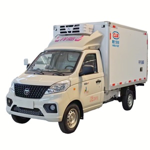Camions frigorifiques Foton 4*2 MINI 3 tonnes pour le transport de poisson, camions congélateurs, camions réfrigérés à <span class=keywords><strong>prix</strong></span> avantageux, fabriqués en Chine - Product Image 1